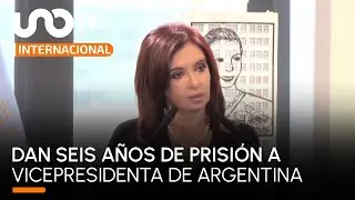 Sentencian a Cristina Kirchner, expresidenta de Argentina, a 6 a&ntilde;os de c&aacute;rcel por corrupci&oacute;n