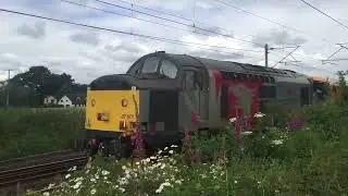 38601/730040 working 5Q72 Belmont Down Yard to Willesden T.M.D #class37 #class730 #rog