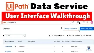 #UiPath #DataService UI Walkthrough | Step-by-Step Guide | #UiPathRPA