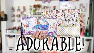 The Sweetest Beginner Friendly Envelope Clutch / Wristlet From Noodlehead Patterns! Including Piping