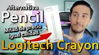 Logitech Crayon la MEJOR ALTERNATIVA al Apple Pencil✏️