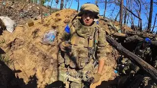 Tug of War in the Trenches   (3rd Separate Assault Brigade near Kharkiv)