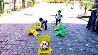 🌞 Outdoor Fun Games Day! Chair, Hula Hoop & Ball Play | Nursery Class | Gurukul