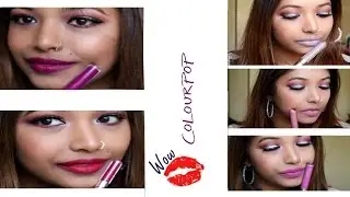 ColourPop | Демонстрация жидкой помады + образцы