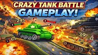 💣 टैंक वॉर गेमप्ले 🚜🔥 | धमाकों से भरा युद्ध 😱