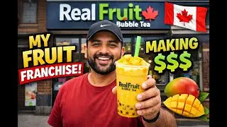 Real Fruit Bubble Tea Inside Vaughan Mills