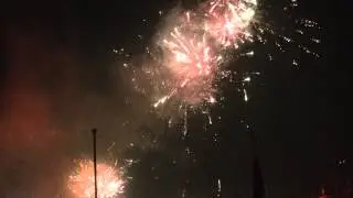 Vuurwerk Hofvijver Den Haag (Fireworks The Hague) Januari 1, 2015