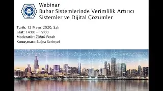 TTMD Webinar - Buhar Sistemlerinde Verimlilik Artırıcı Sistemler ve Dijital Çözümler