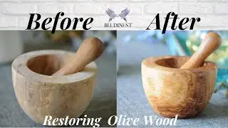 How To Restore Dried Olive Wood in Seconds