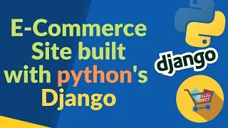 E-Commerce Site built with python's Django.