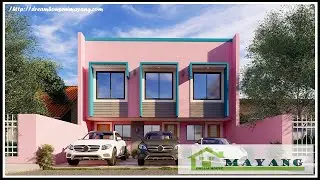 فكرة التصميم Design Ideas-Row house residential building