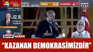 Cumhurbaşkanı Erdoğan Beştepe'den vatandaşlara seslendi