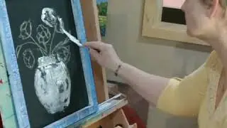 Mudding Layer for Framed Screen Painting