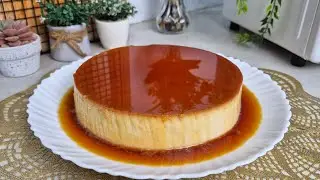 Lembut,Creamy dan Ngeju...Puding Karamel Keju 