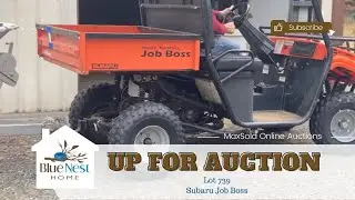 Subaru Job Boss Lot 739  for online estate sale auction with Blue Nest Home