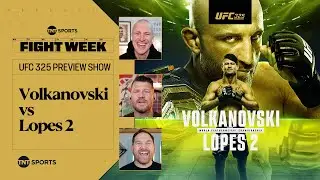 #UFC325 Preview Show: Alexander Volkanovski vs. Diego Lopes 2 🏆 Ft. Michael Bisping 🎥