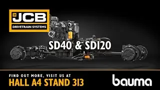 JCB Drivetrain Systems &mdash; Мосты на выставке BAUMA 2019