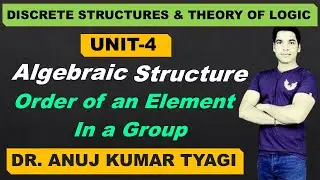 UNIT-4 Order of an Element