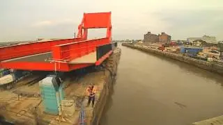 Wirral Dock Bridge - Dawnus