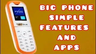 Rare BiC phoneV2🔥Announced2010 in yellow 