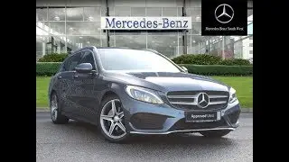 HF65LPJ - MERCEDES BENZ C220D ESTATE AMG LINE WITH PREMIUM PACKAGE