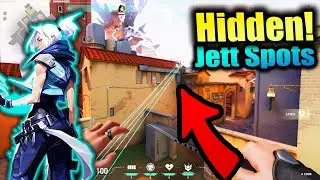 NEW Jett BOOST Spots on Ascent (NEW MAP)