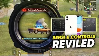 SENSI & CONTROLS REVILED ? 🔥 | IPHONE 11 60 FPS INTENSE1v4 CLUTCHES 🤯 | BGMI 🔱