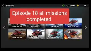 Gunship Battle helicopter 3D: Episode 18 all missions complete gameplay