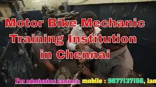 MMI Auto mechanic Training Center I Motorbike Mechanic Training (automotive class) Chennai I AMT I