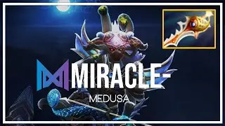 NIGMA.MIRACLE - FASTEST RAPIER EVER MEDUSA MID - DREAMLEAGUE SEASON 15 DOTA 2