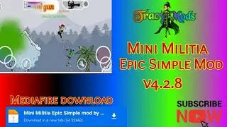 Mini Militia Epic Simple Mod || Mini Militia Hack || Mini Militia v4.2.8