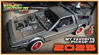 Модель автомобиля Delorean Mark 3 от Hot Toys в масштабе 1/6 из фильма &laquo;Назад в будущее&raquo; &mdash; мой лю...