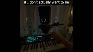 OSCXR - Piano and Vocals Controlled With Quest Headset