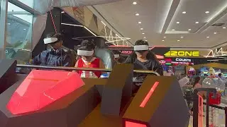 Enjoying VR games in Timezone moa