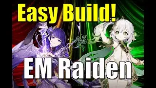 Raiden Nahida Elemental Mastery Team with Build