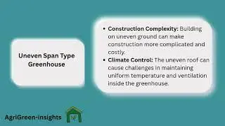 Classification of Greenhouse. Based on Shape  In hindi