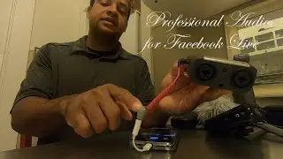 Facebook Live w/ Pro Audio for Smartphone (iphone version)