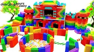 Satisfying Video_How To Build Old Trafford Stadium Of Doctor Strange In Minecraft From Magnetic Ball