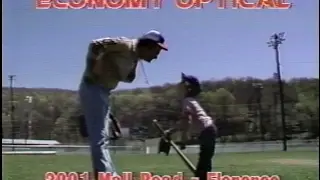 1980 Eyeglass Commercial with Coach Carl Spurlock and Cute Kid