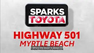 Come See Us And Save! Visit Sparks Toyota Today.