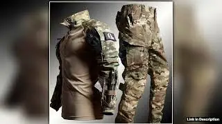 Tactical Uniform Suits Milit Outdoor Camouflage Suit Hunting Shirts Pants Fish Trainning Airsoft Pa