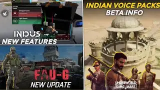 Underworld gangwar Indian voice packs | Faug new update soon | indus game new gameplay | Ugw