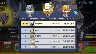 Only One team... ☠️☠️ BEAST RAID ( CHALLENGE MODE ) easy for everyone 😉 #crk