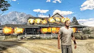 Gta V Enchanted - Trevor Finally SNAPPED&hellip; And DESTROYED EVERYTHING!