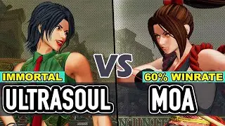KOF XV ▰ ULTRASOUL (Vanessa/Terry/Geese) vs MOA (Mai/Athena/Maxima) ▰ The King of Fighters XV