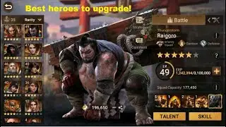 Best Heroes to upgrade! | Doomsday: Last Survivors