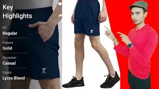 Indiclub solid men Dark Blue Regular short sports Underwear | only ₹140 1 pcs | Unboxing | Review TB