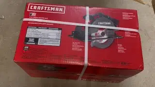 Cierra CIRCULAR Craftsman 6 1/2&rdquo; Unboxing.  #tools #paratii #foryoupage #viral 