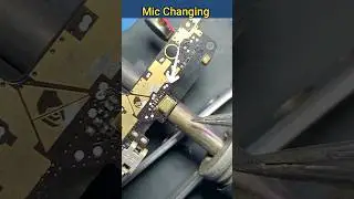 Mic Changing #technology #mobilerepair
