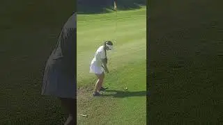 Perfect Chip Shot Control 🎯 #GolfChip #GolfShortGame #GolfPractice